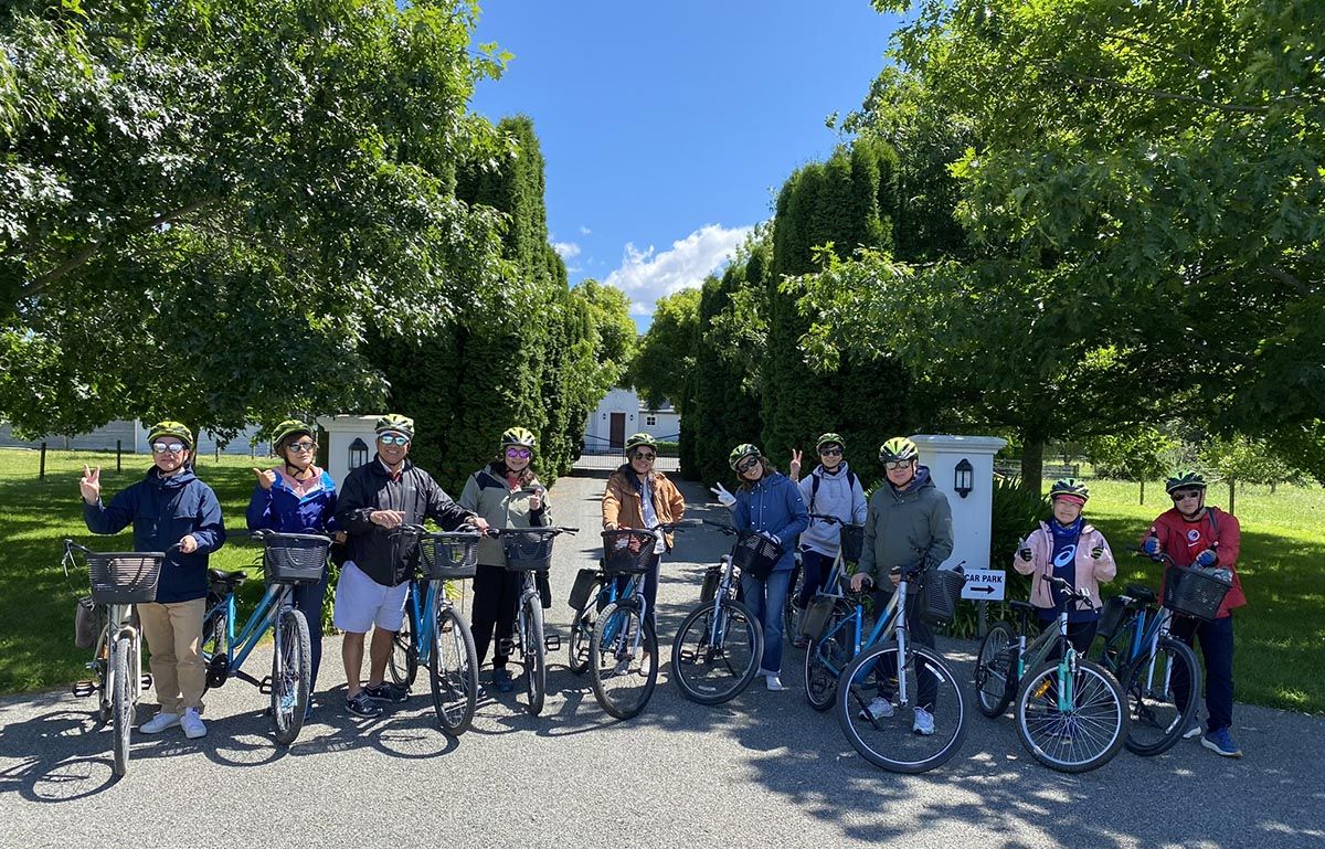 Spring biking