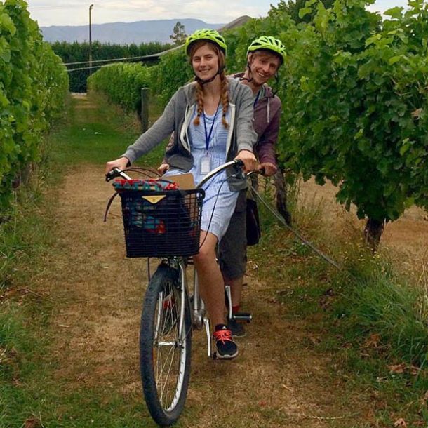 Bike hire for wine tastings & tours Marlborough self guided biking wine tour